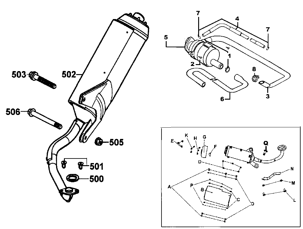 Auspuff & Sekundärluftsystem