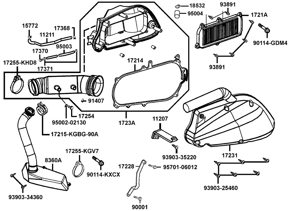 Luftfilter & Gehäuse