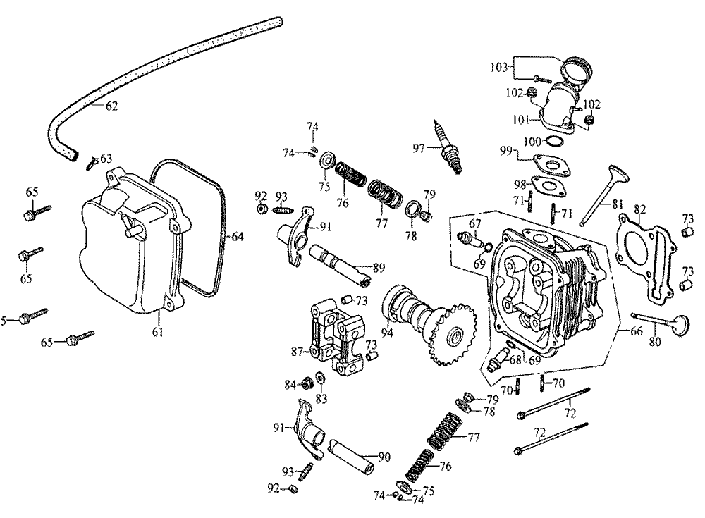 Zylinderkopf & Ventiltrieb