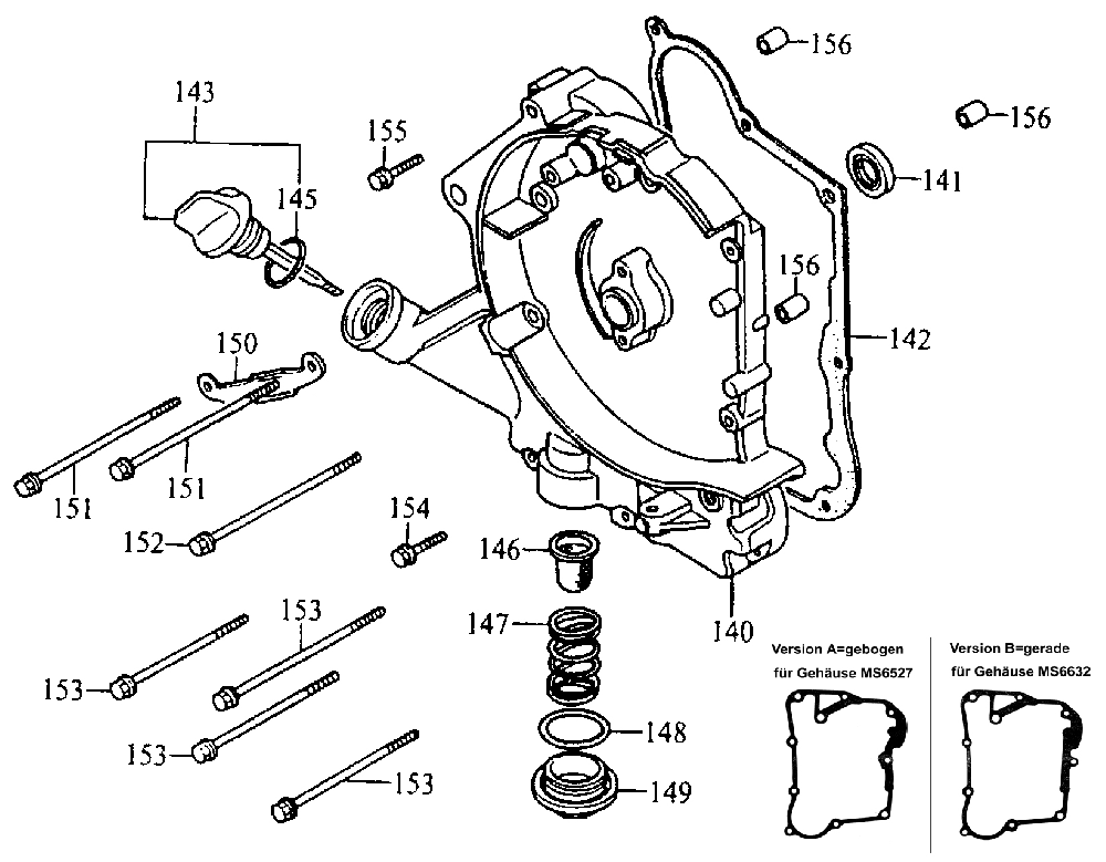 Gehäusedeckel rechts