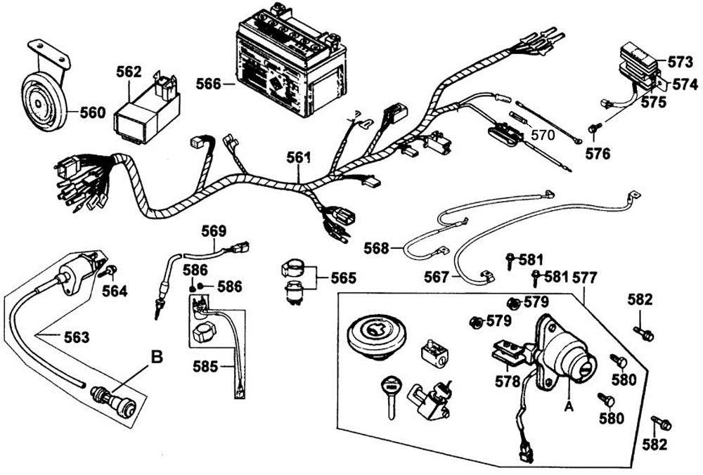 Elektrische Anlage - Schloßsatz