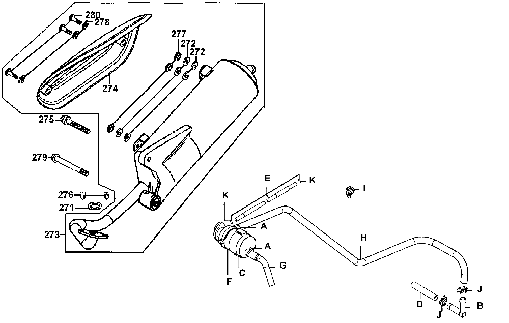 Auspuff & Sekundärluftsystem