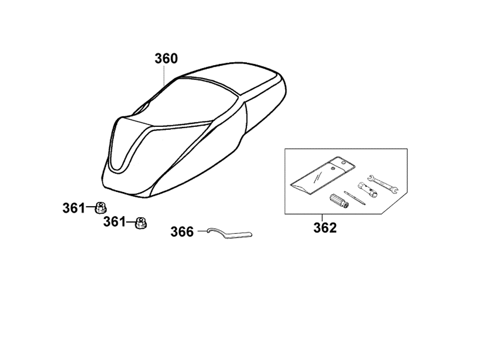 Sitz & Bordwerkzeug