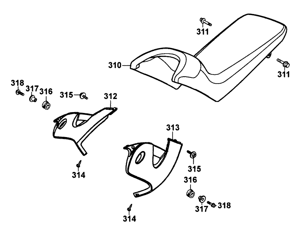 Sitzbank & Verkleidung