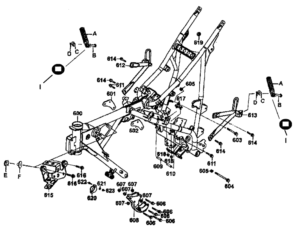 Rahmen, Anbauteile & Halter