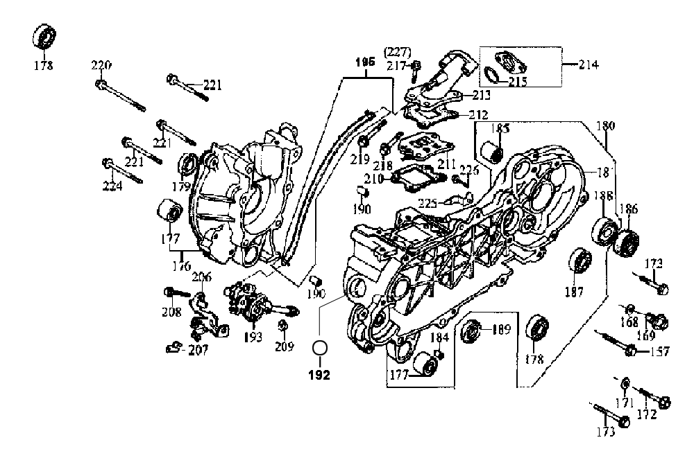 Kurbelwellengehäuse