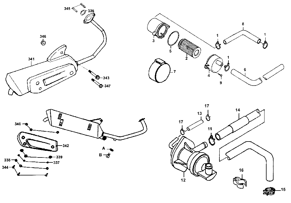 Auspuff & Sekundärluftsystem