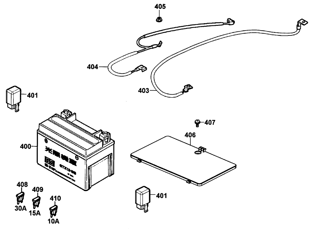 Batterie & Sicherungen