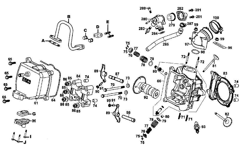 Zylinderkopf & Ventiltrieb