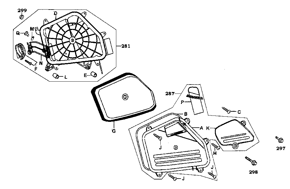 Luftfilter & Gehäuse
