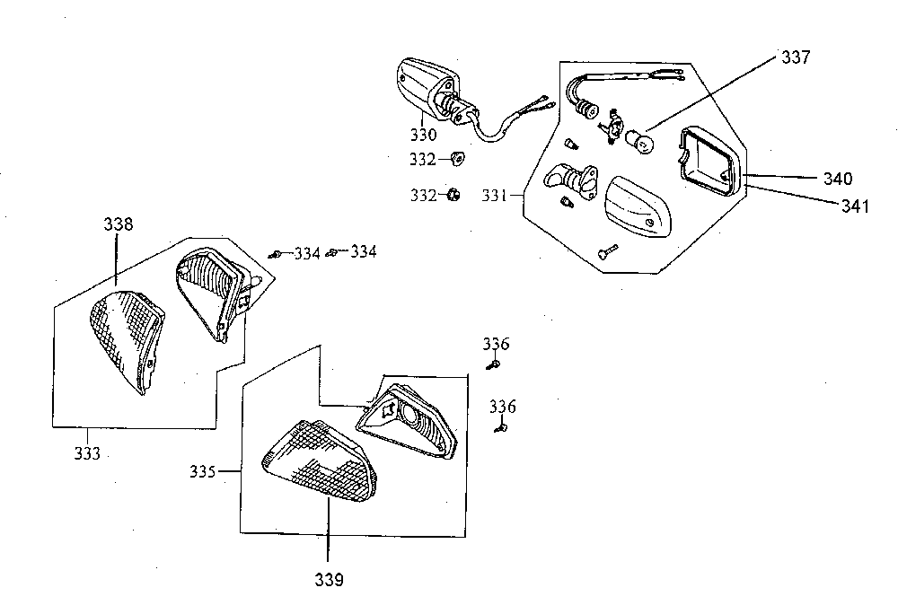 Blinker & Zusatzblinker vorn