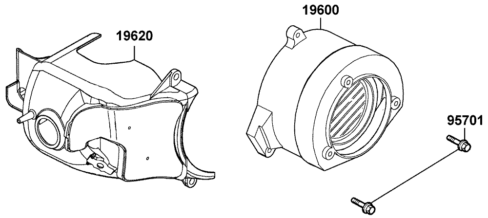 Luftleitblech-Zylinderabdeckung