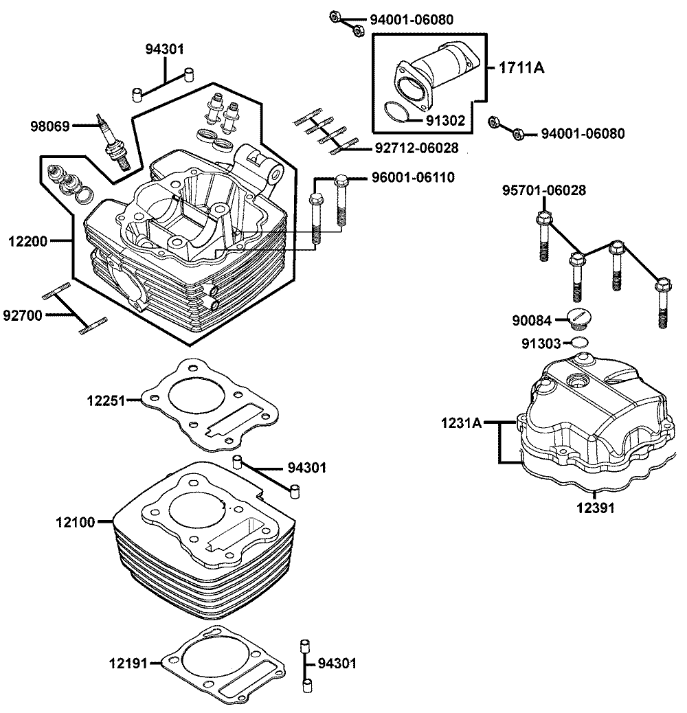 Zylinder & Zylinderkopf