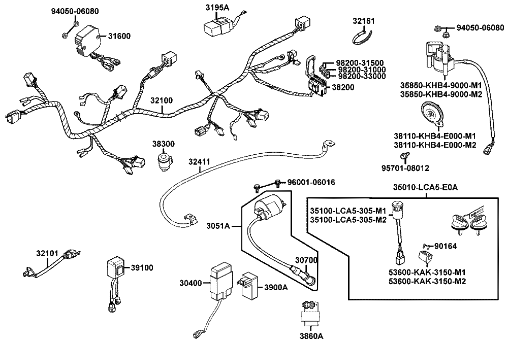 Elektrische Anlage & Schloß kpl.