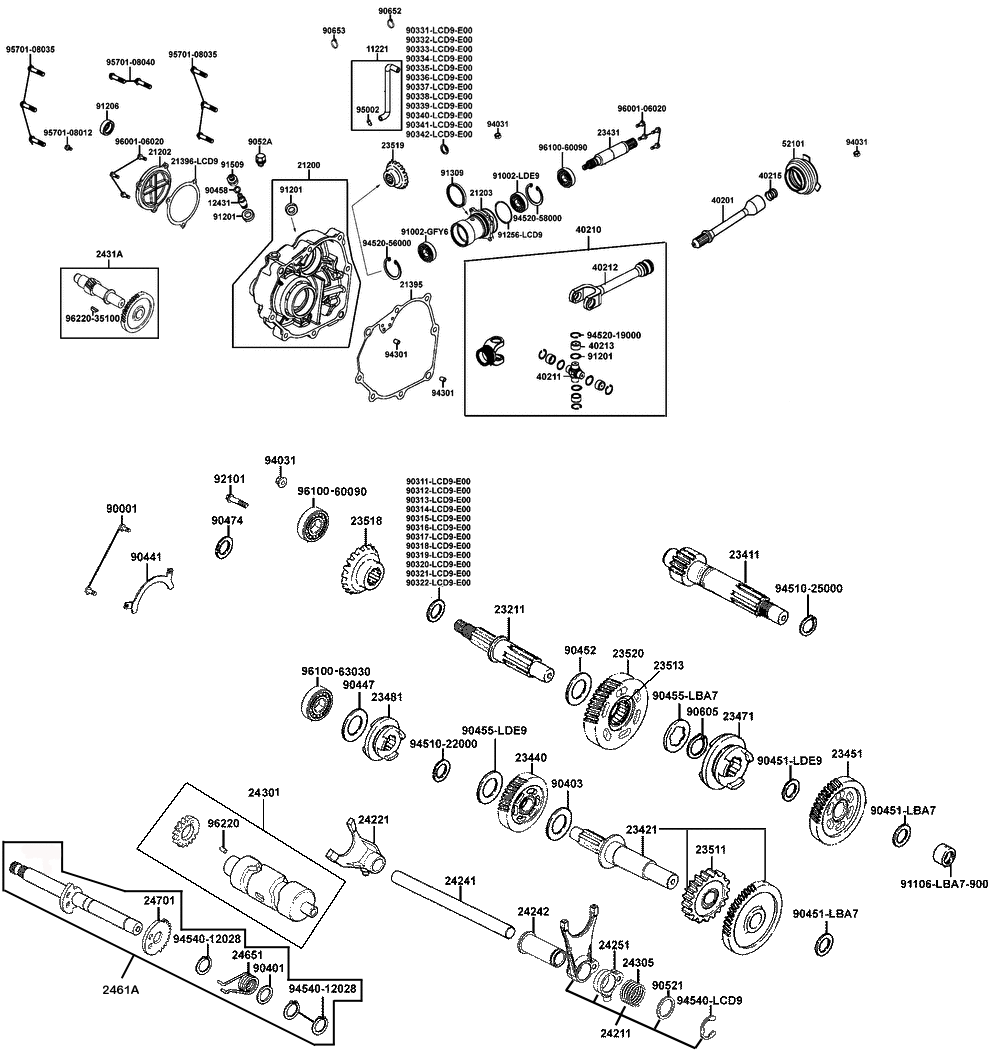 Getriebe & Schaltung