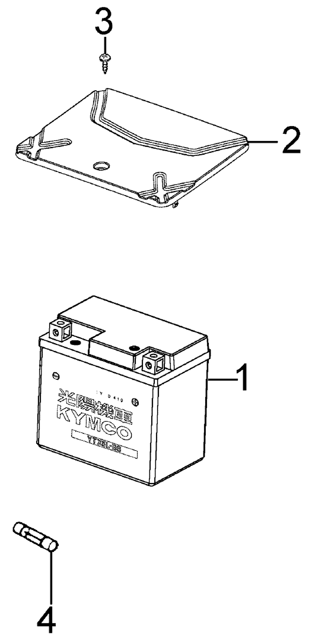 Batterie & Batteriedeckel