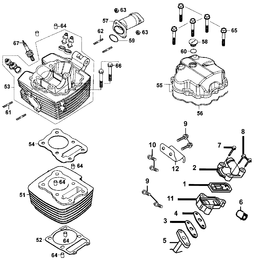 Zylinder & Zylinderkopf