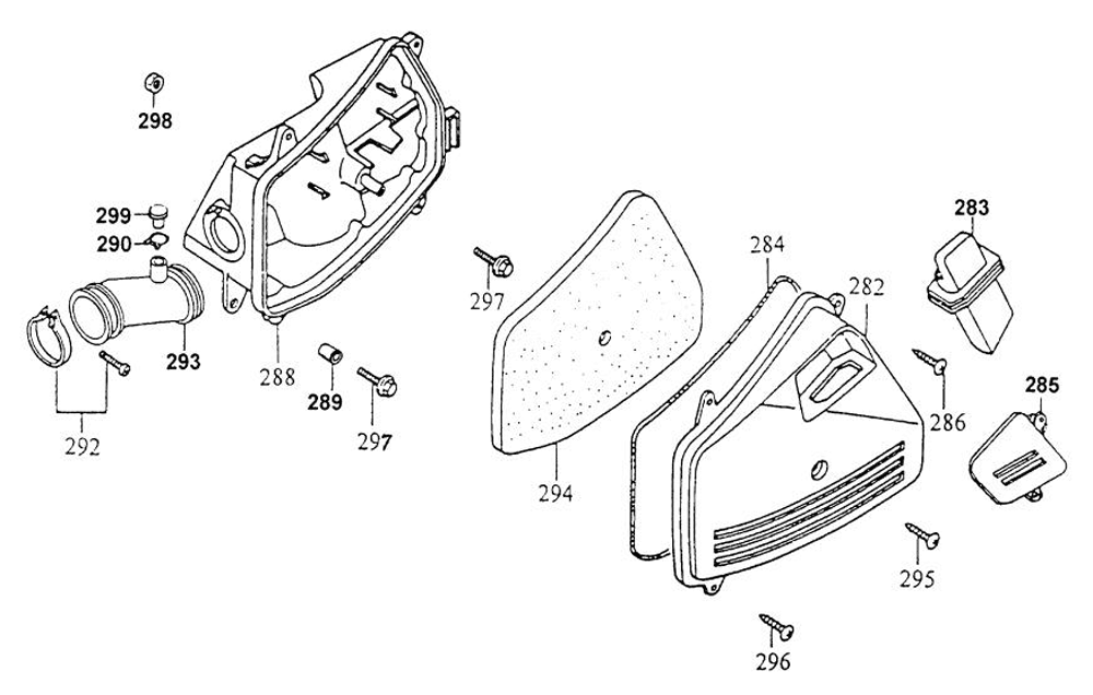 Luftfilter & Gehäuse