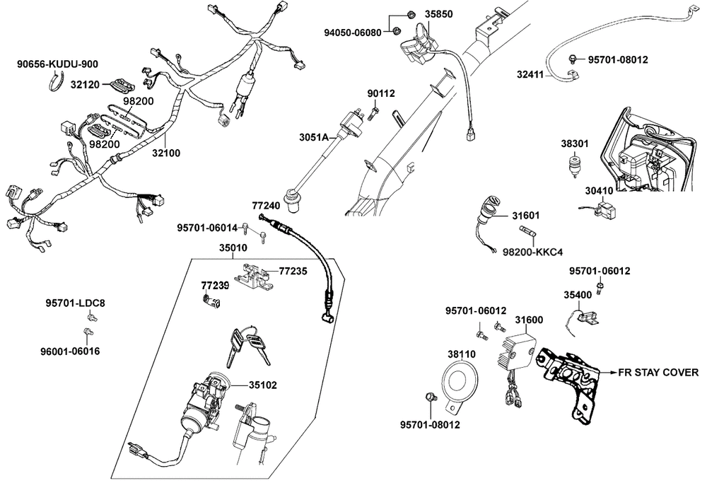 Elektrische Anlage & Schloßsatz