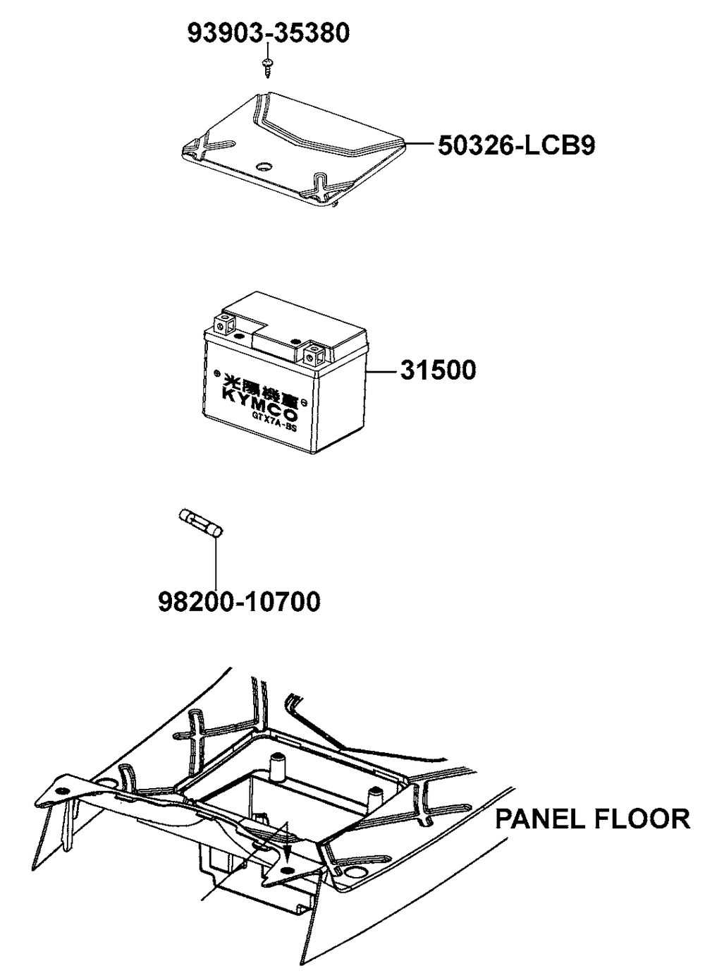 Batterie & Batteriedeckel