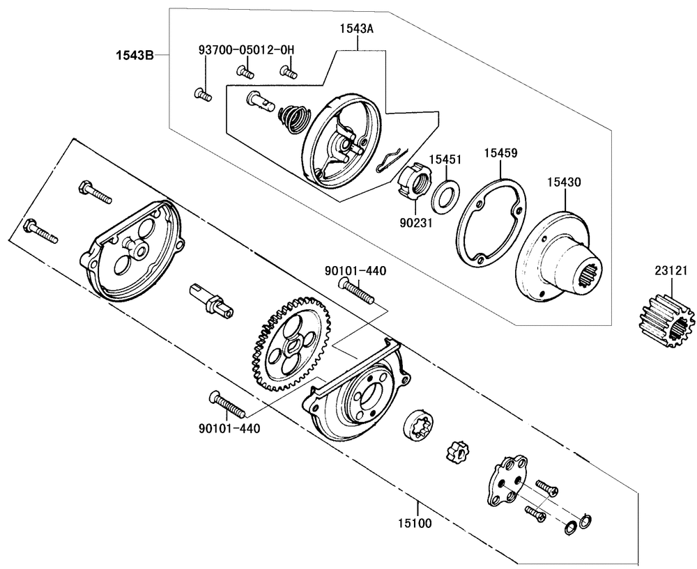 Ölpumpe & Zentrifugalfilter