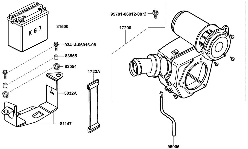 Luftfilter & Batterie
