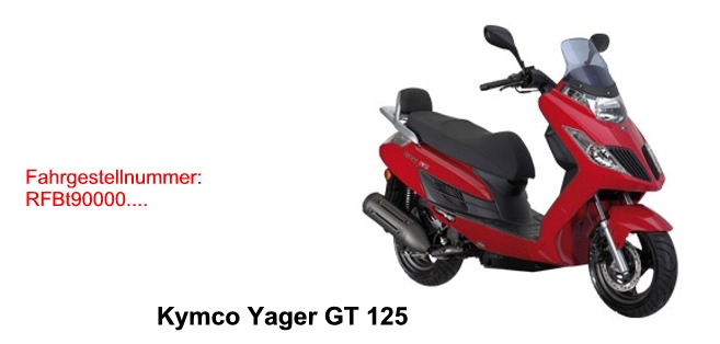 Yager GT 125 EURO 3