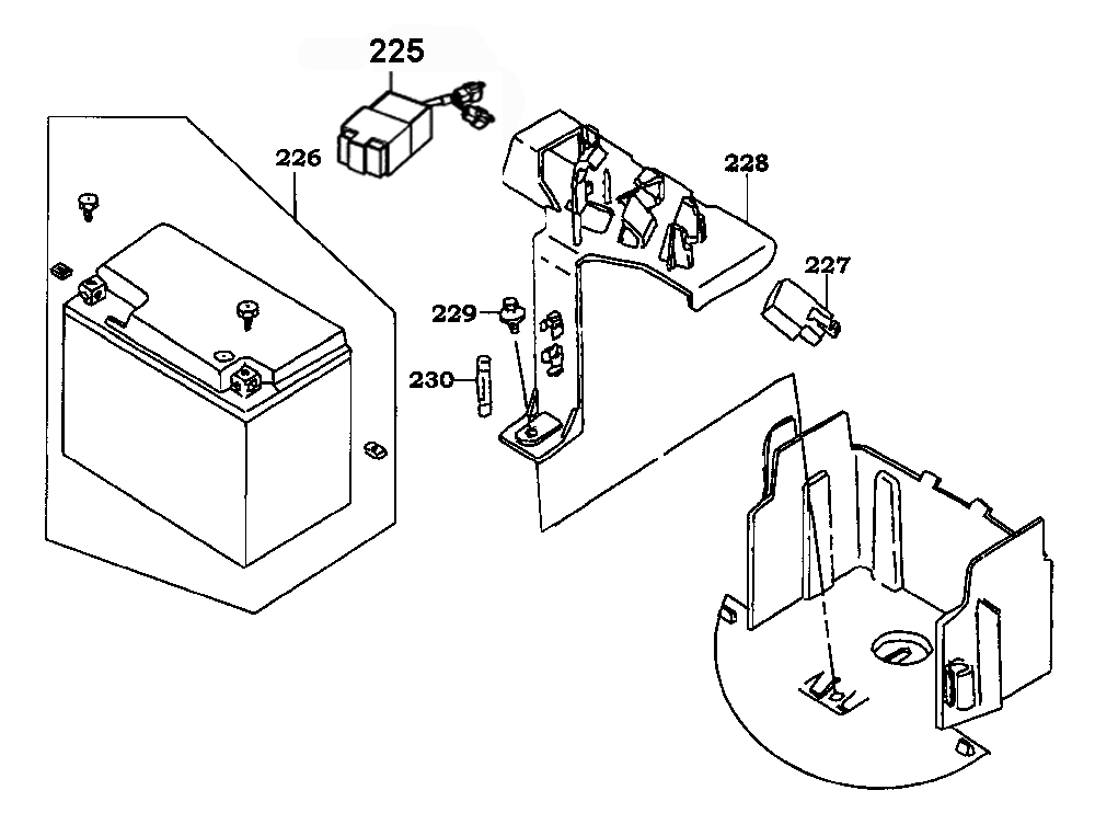 Batterie, C.D.I. Einheit