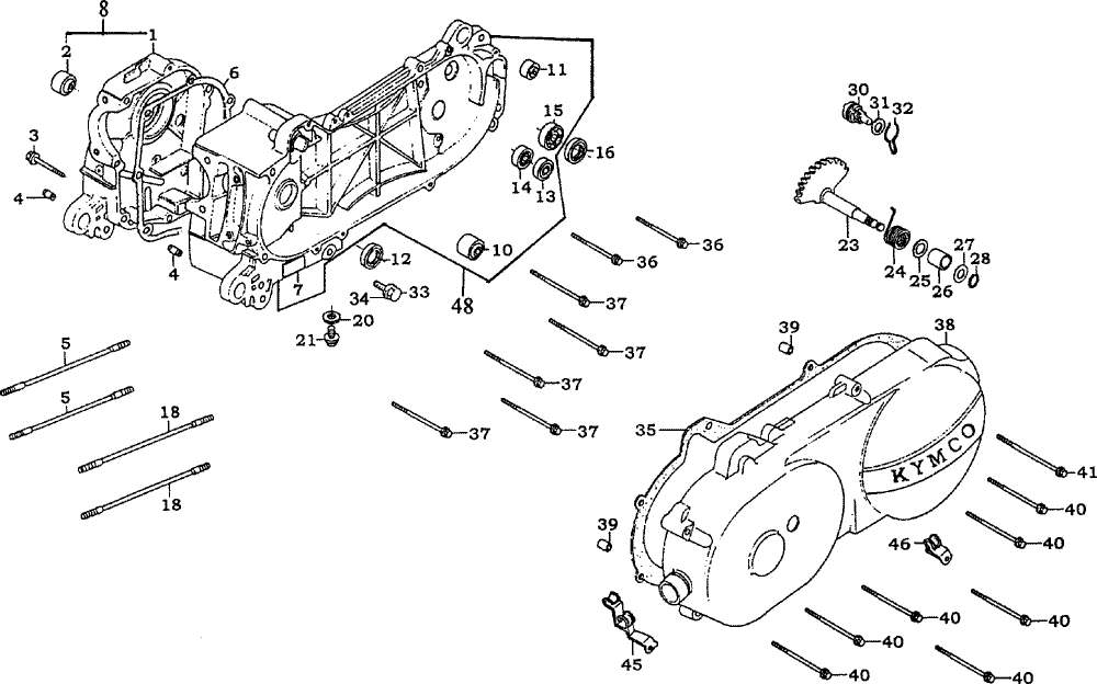 Kurbelgehäuse-Variomatikdeckel