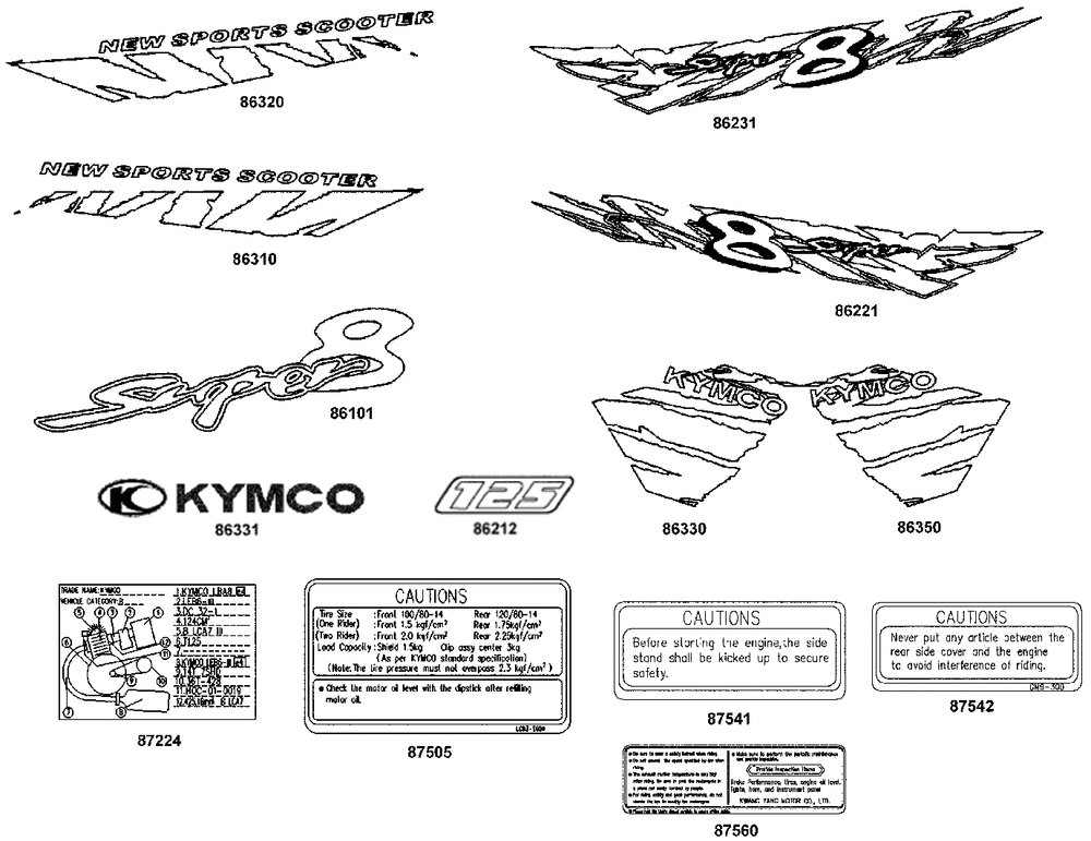 Aufkleber & Hinweis - Schilder