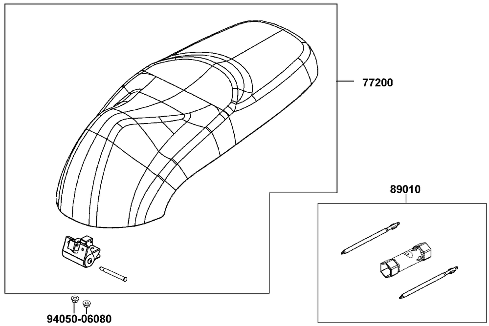 Sitzbank & Bordwerkzeug