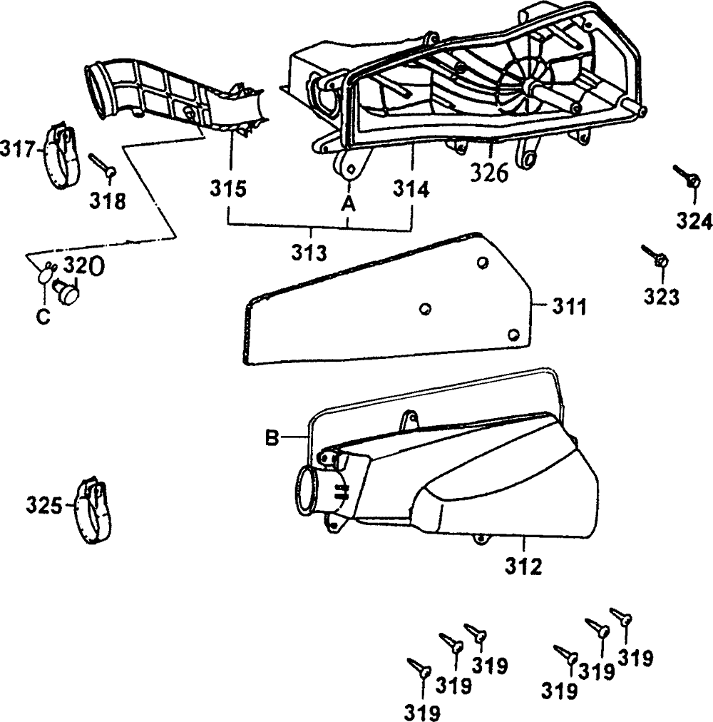 Luftfilter & Gehäuse