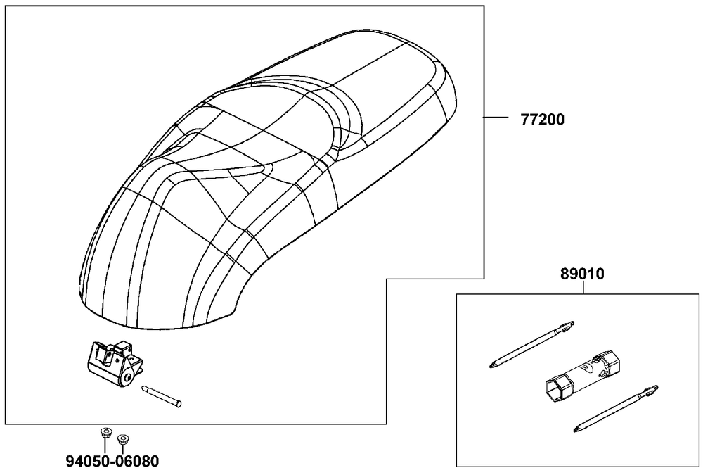 Sitzbank & Bordwerkzeug