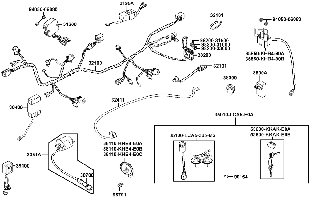 Elektrische Anlage & Schloss kpl.