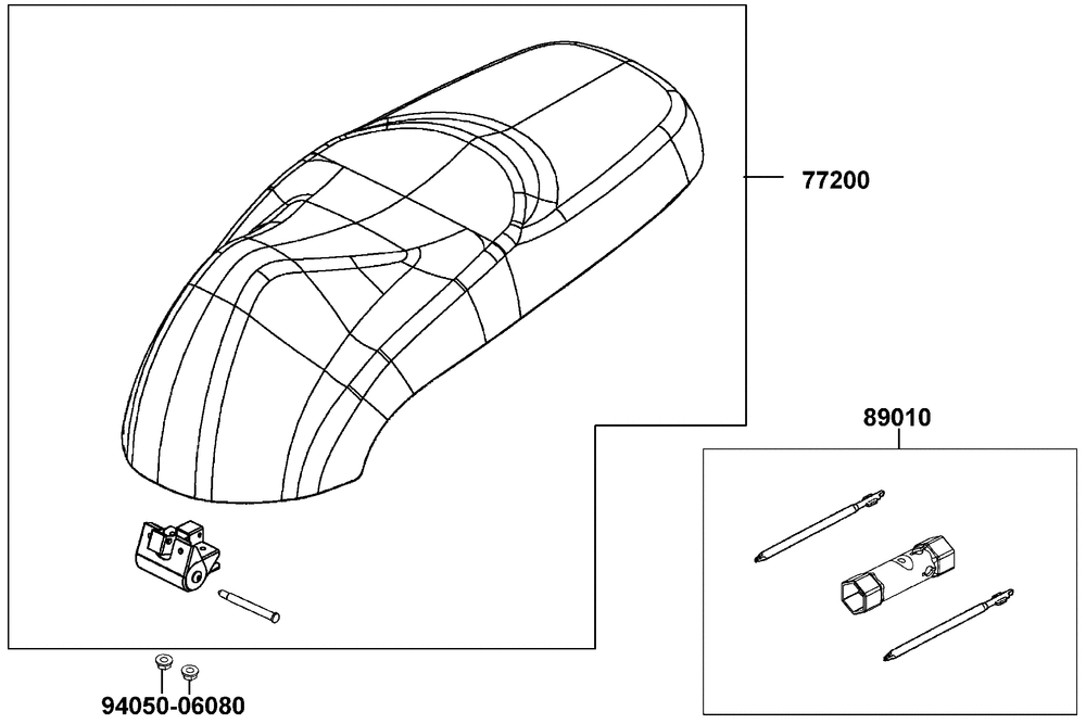 Sitzbank & Bordwerkzeug