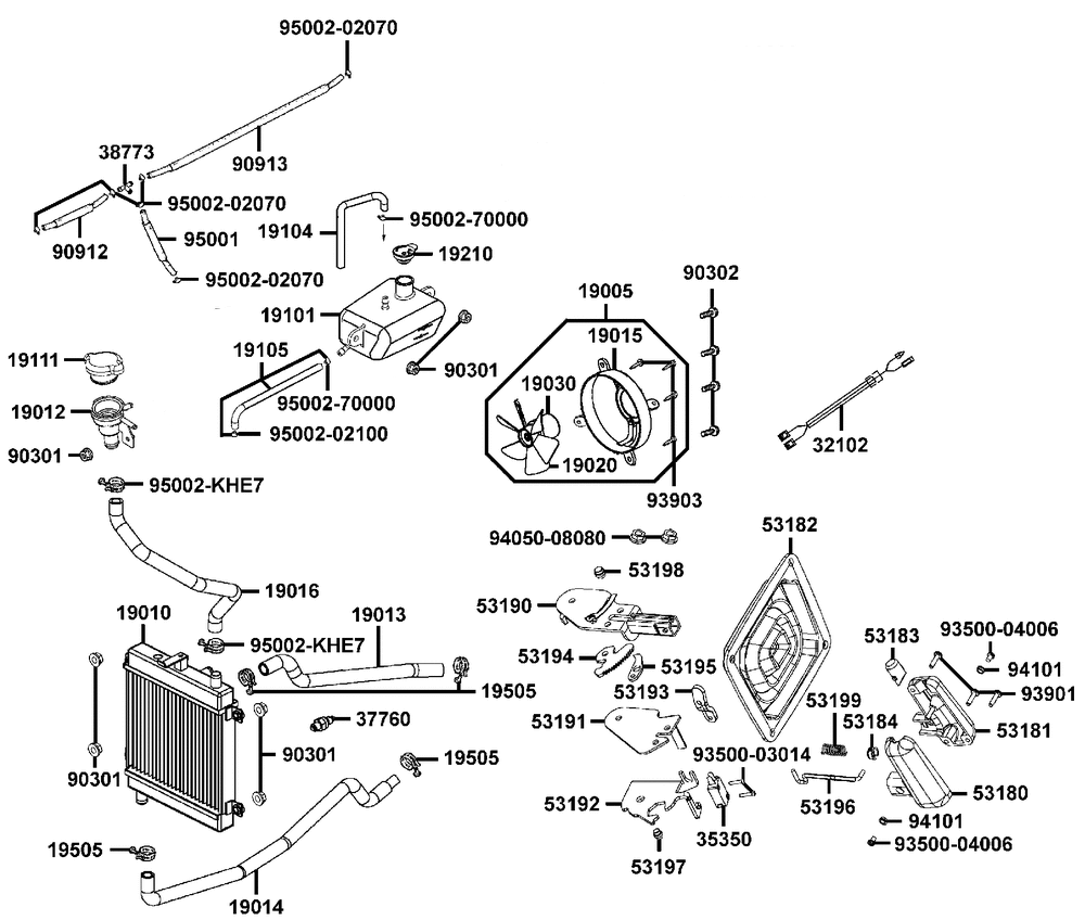 Kühlanlage & Feststellbremse