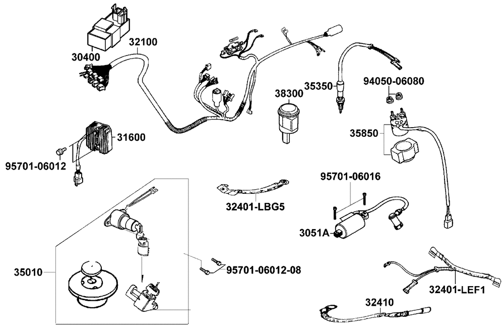 Elektrische Anlage & Schloss kpl