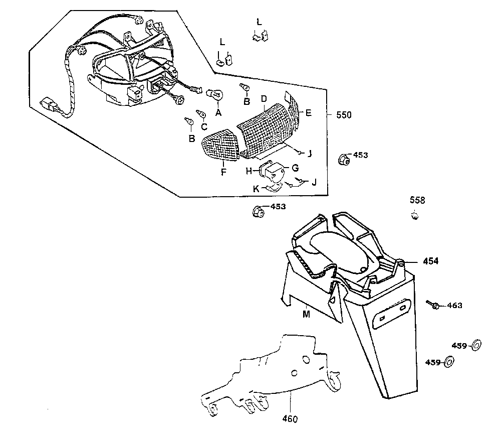 Rücklicht & Spritzschutz