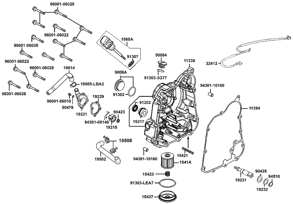 Gehäusedeckel rechts