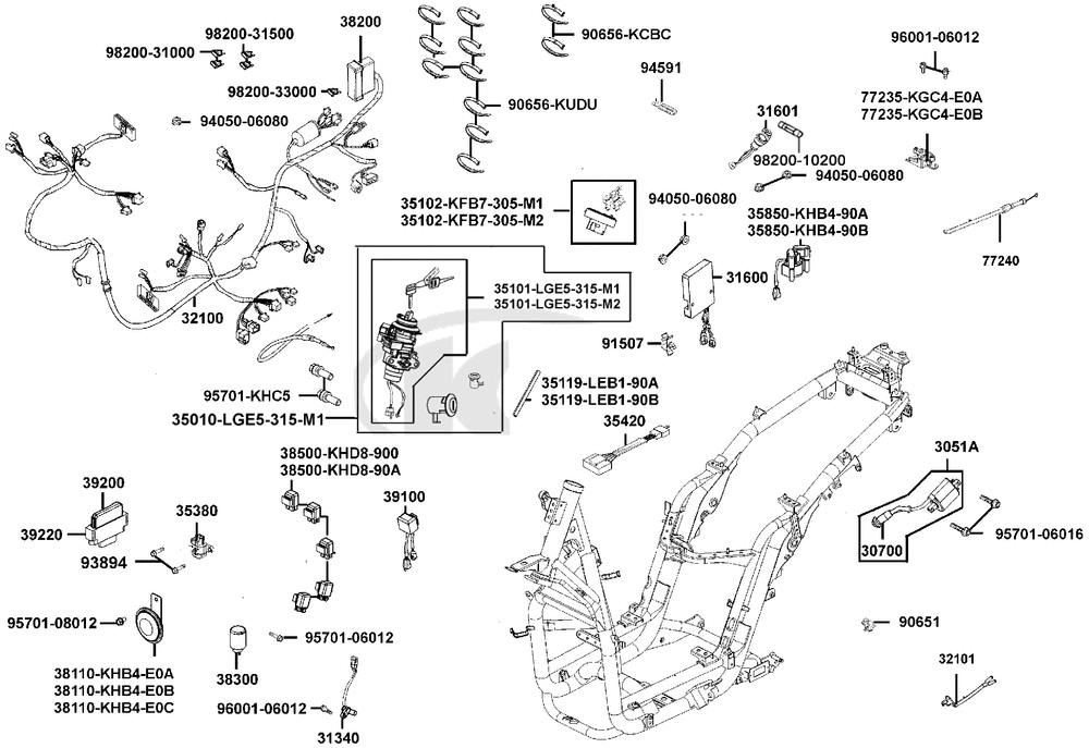 Elektrische Anlage & Schloss kpl.