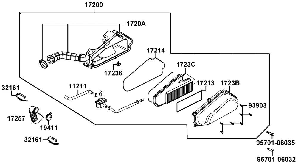 Luftfilter & Gehäuse