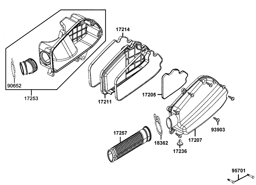Luftfilter & Gehäuse