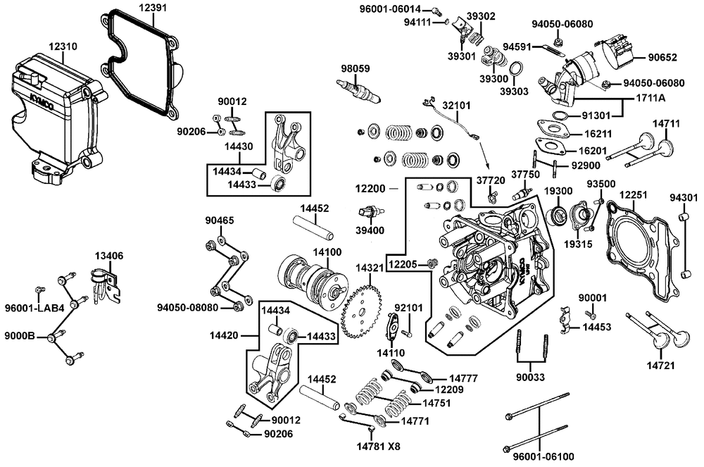 Zylinderkopf & Ventiltrieb