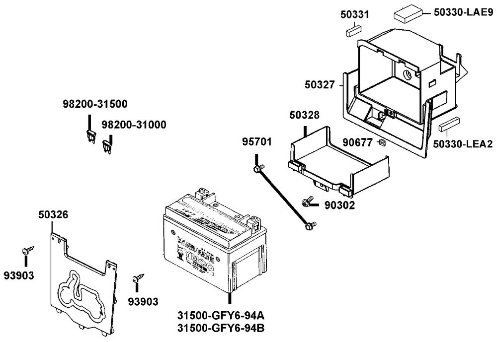 Batterie & Batteriedeckel