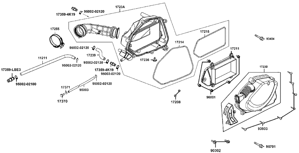 Luftfilter & Gehäuse