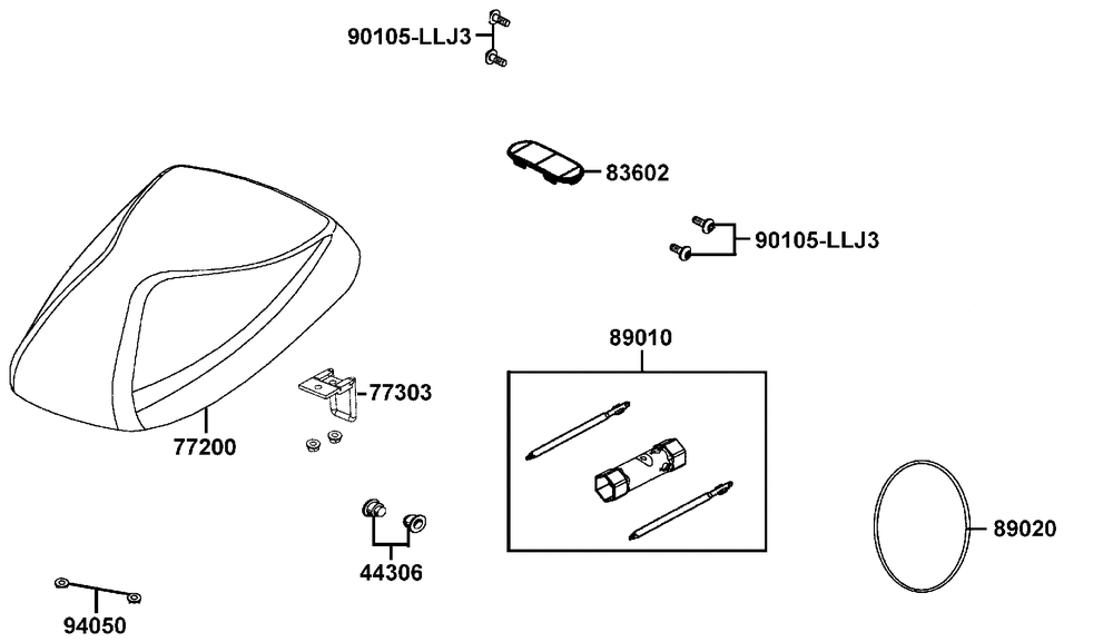 Sitzbank & Bordwerkzeug