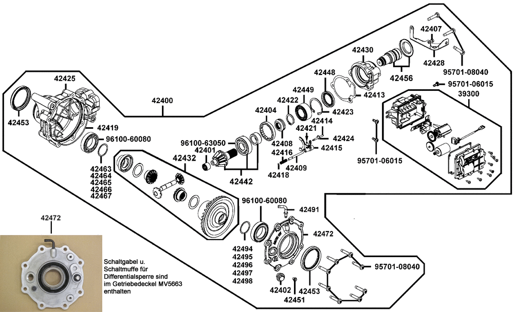 Kardangetriebe vorne (ARCTIC CAT)