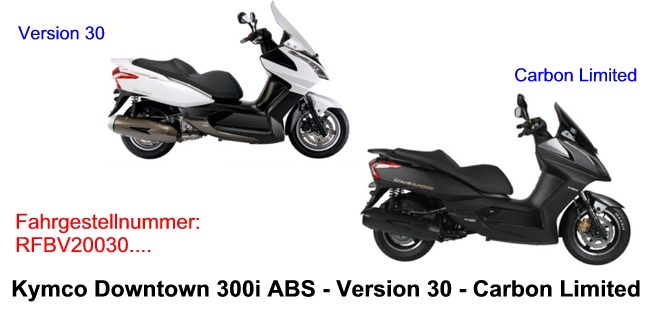 Downtown 300i ABS Version 30 / Carbon Limited