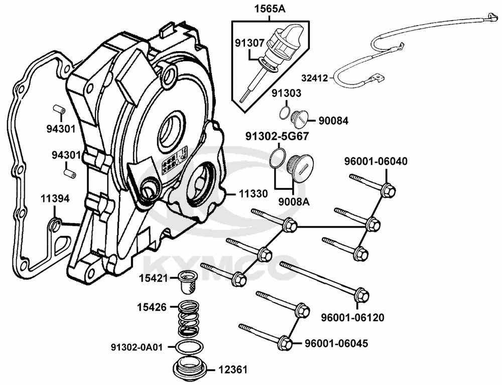 Gehäusedeckel rechts