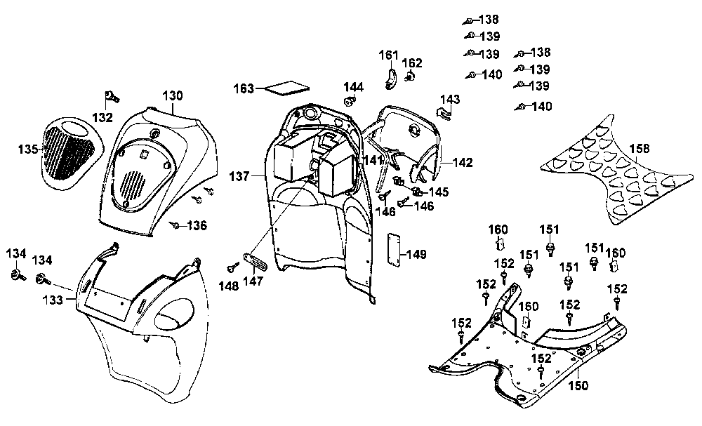 Verkleidungen & Handschuhfach